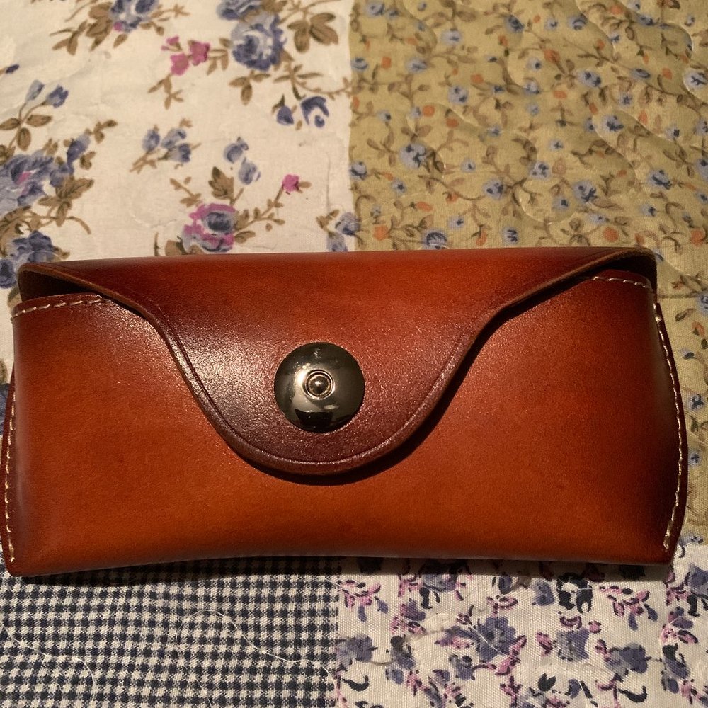 Handmade Leather Glasses Case